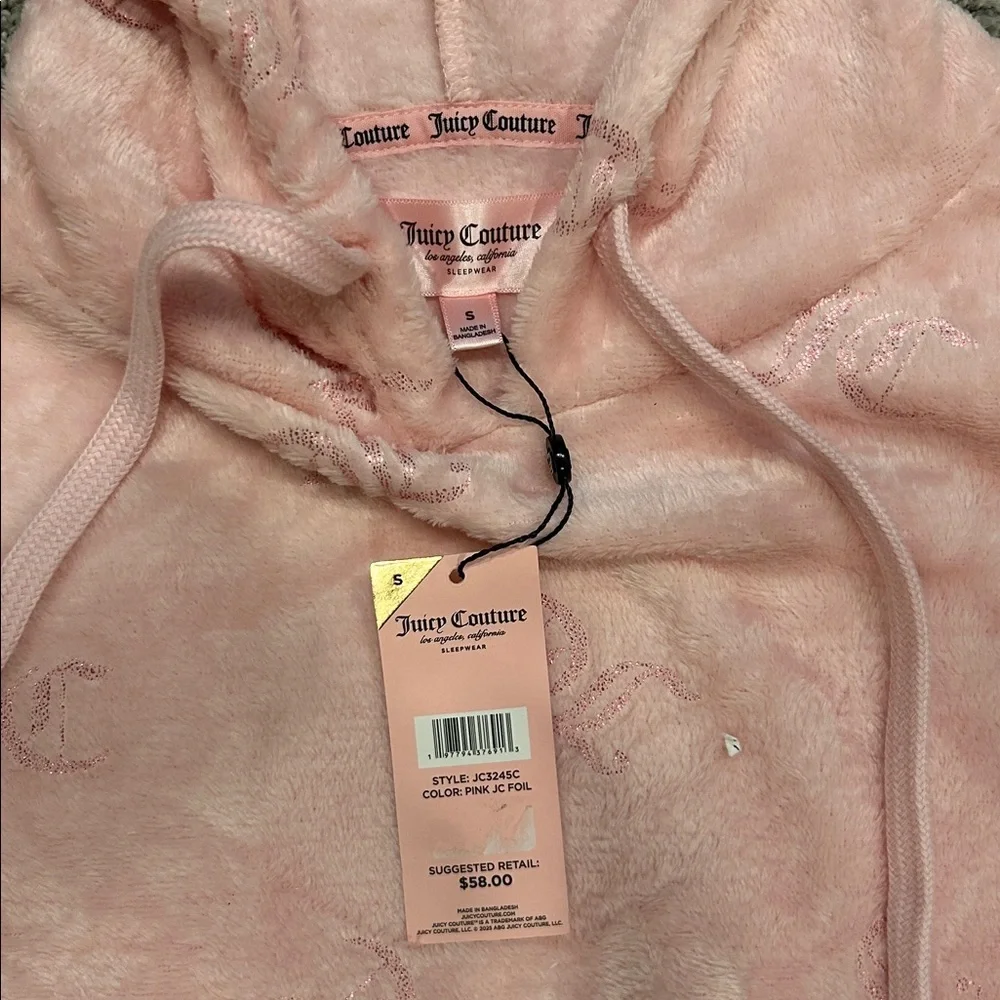 Juicy Couture Pink Fleece Set S - Picture 5 of 5
